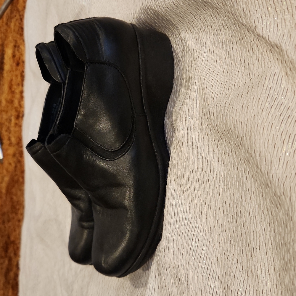 Leather low ankle boot loafer dansko 38